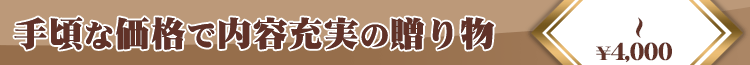 手頃な価格で内容充実。おきなわ紅豚の贈り物ギフト。お中元。4000円未満からお探しならこちら