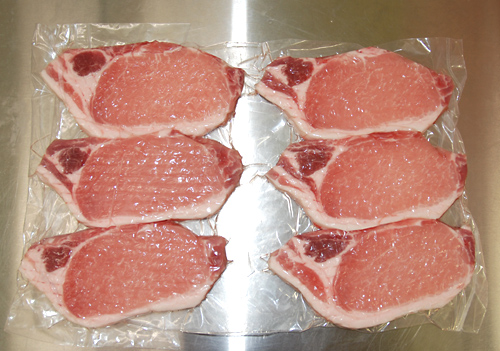 【送料無料】ロースとんかつ用100ｇ×6枚