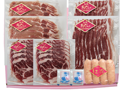 【送料無料】贅沢紅豚あぐーＢＢＱセット
