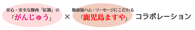 「がんじゅう」×「鹿児島ますや」コラボレーション